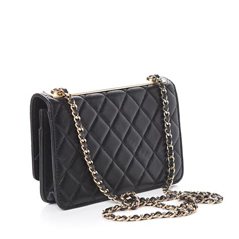 chanel lambskin bifold wallet|chanel trendy wallet on chain.